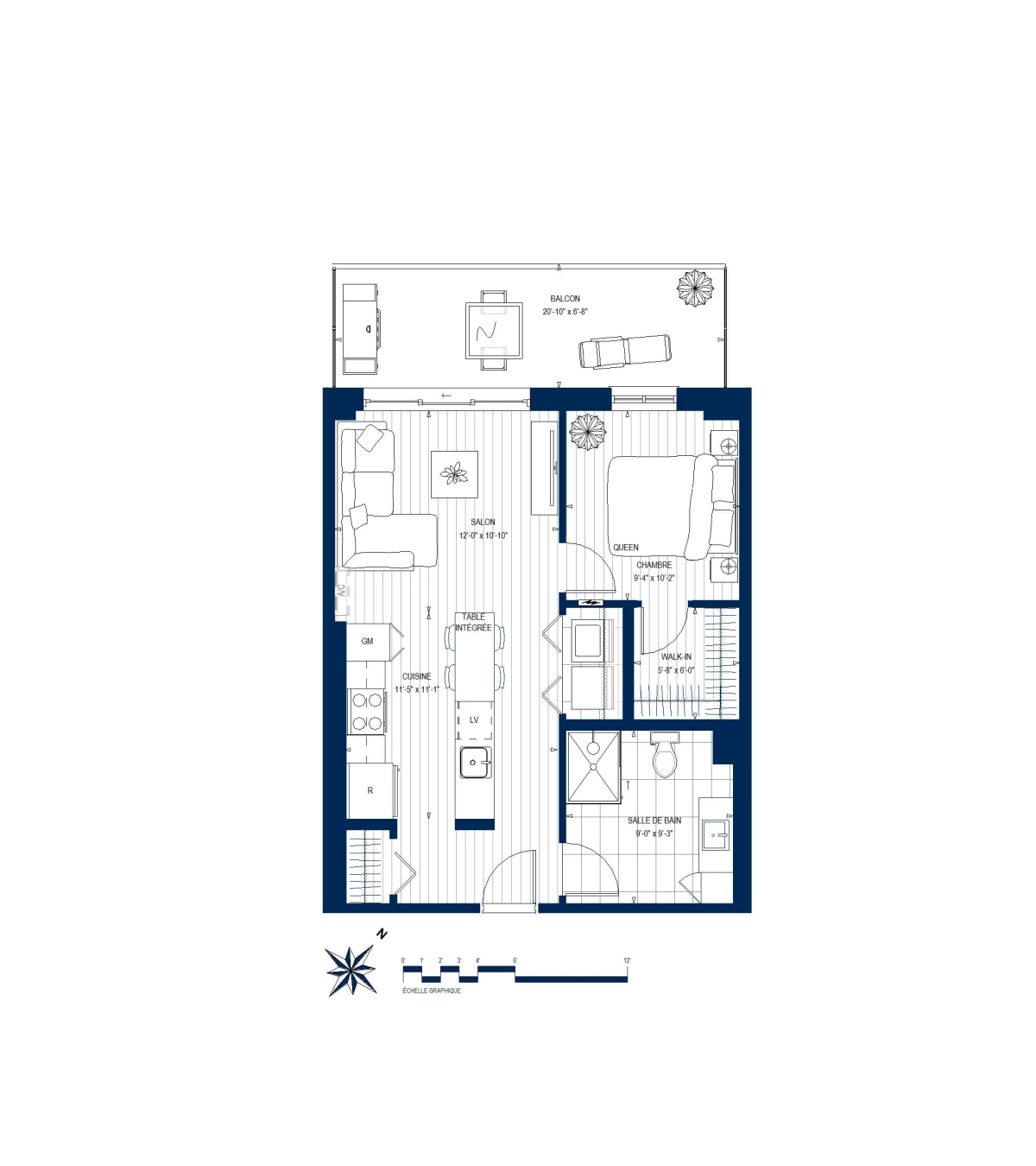Plan Appartement 304