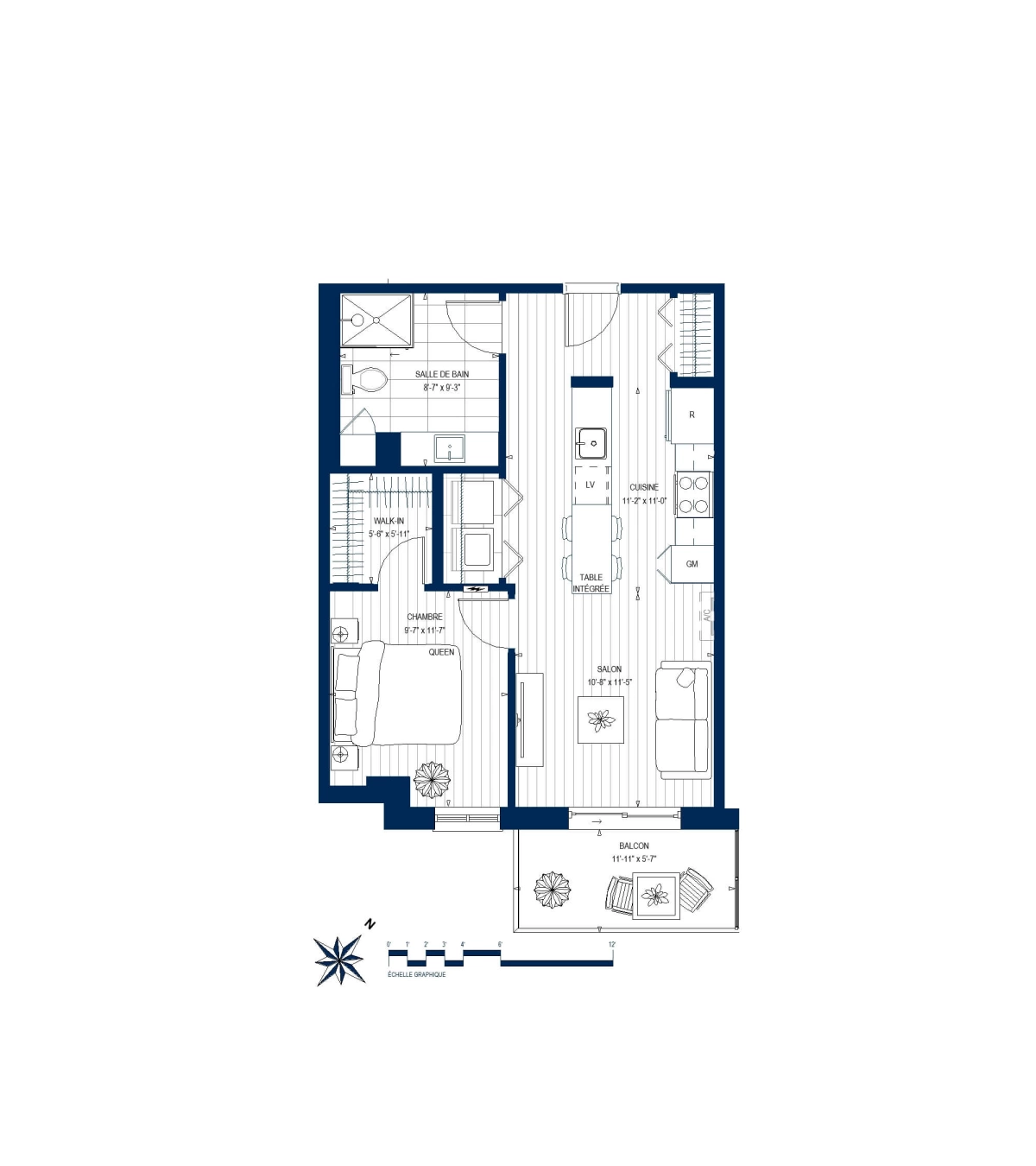 Plan Appartement 208