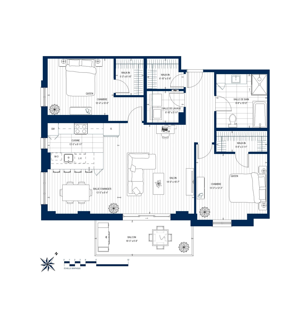 Plan Appartement 307