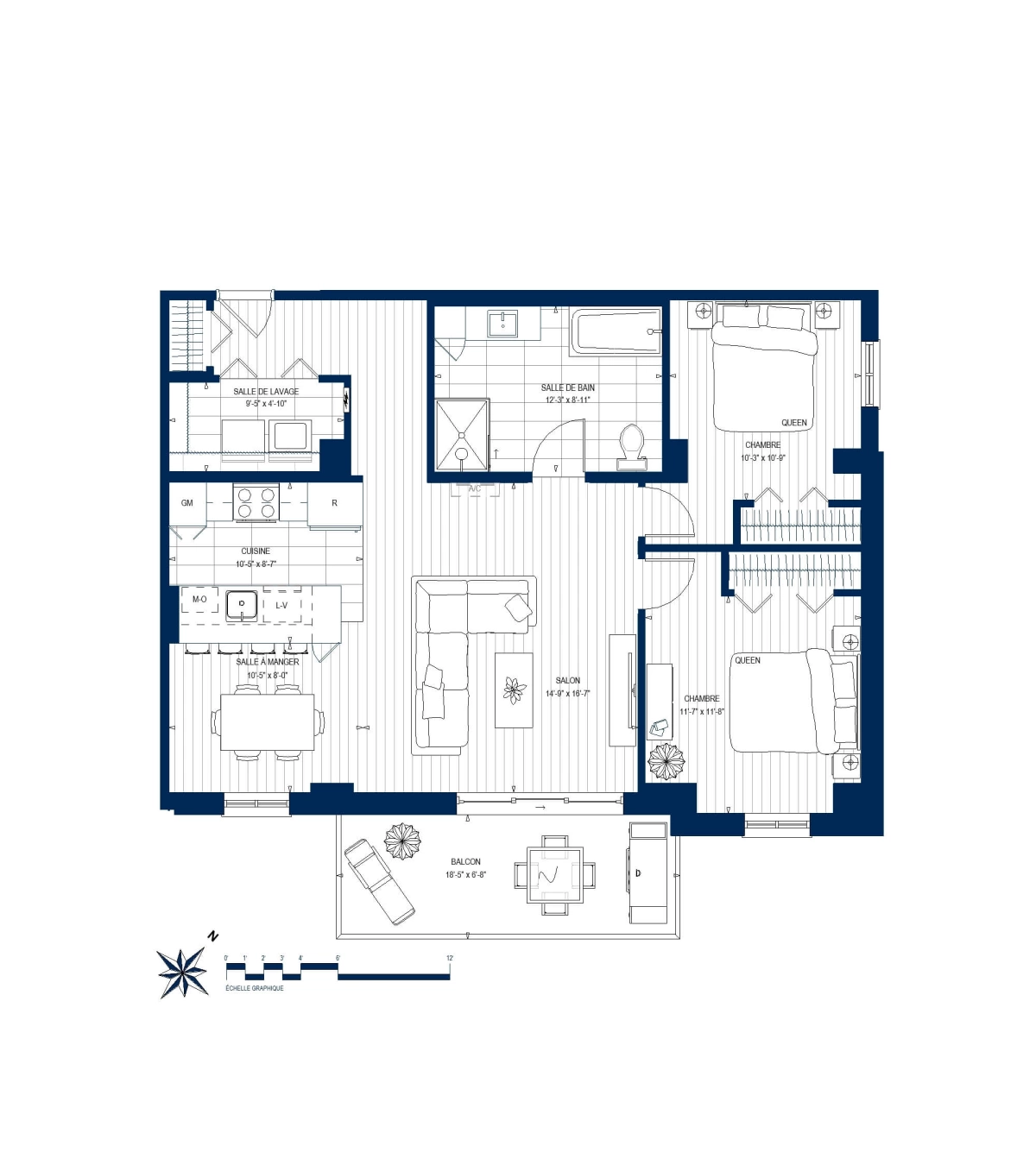 Plan Appartement 312