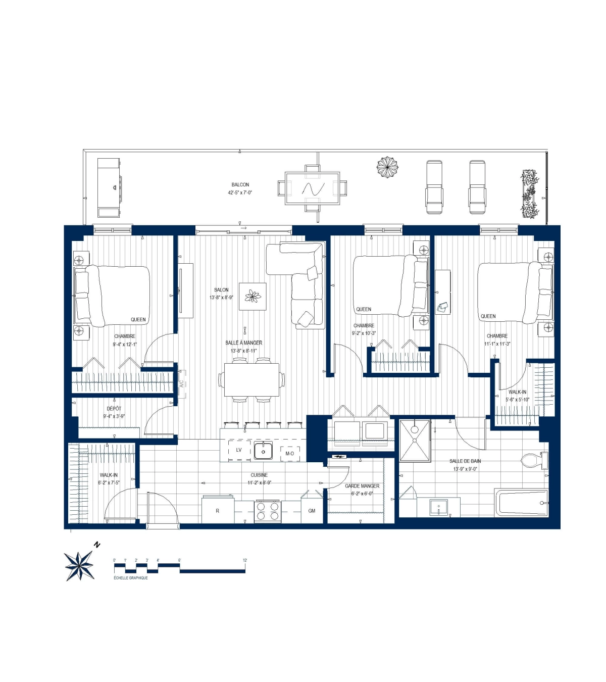 Plan Appartement 404