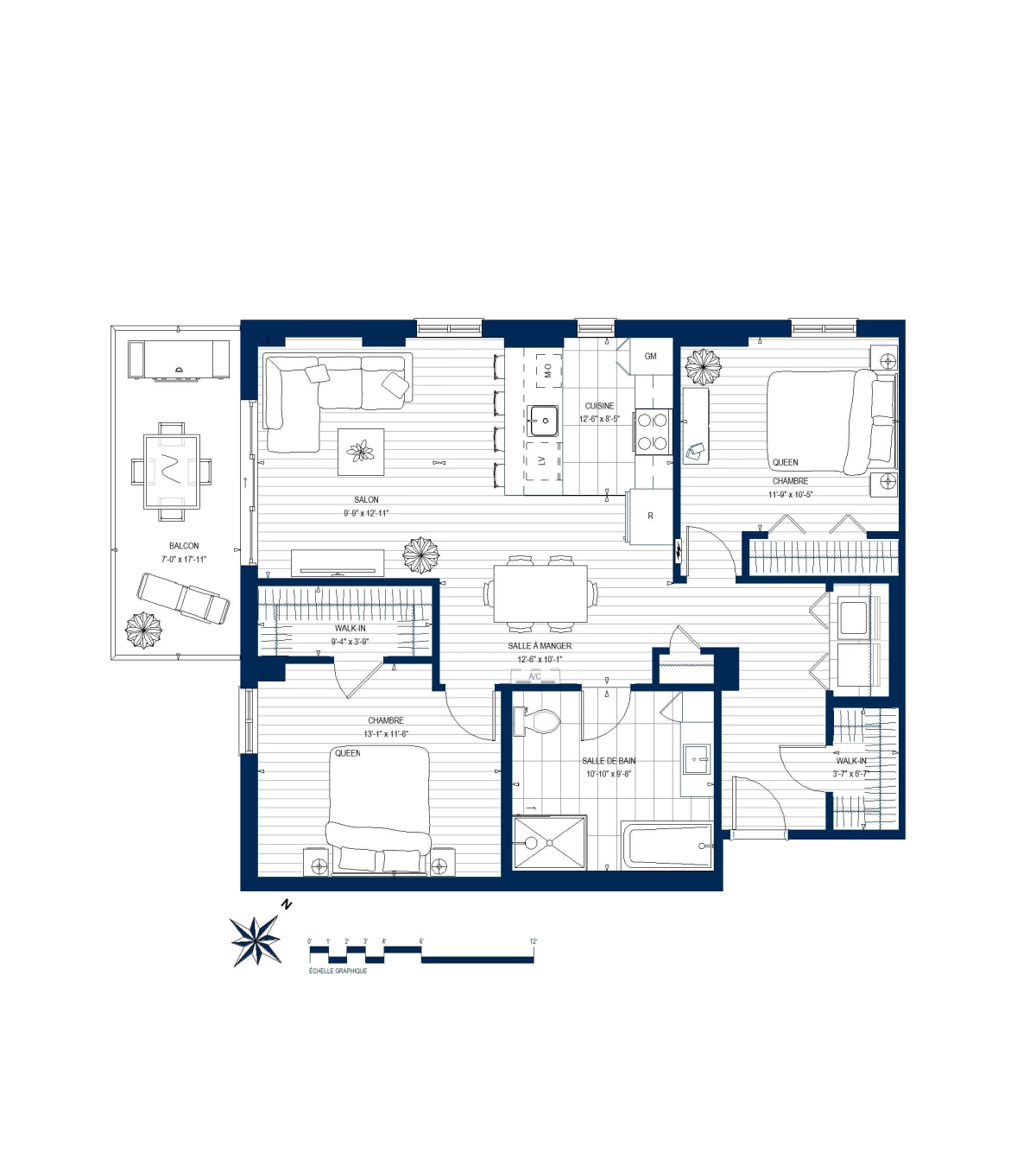Plan Appartement 405