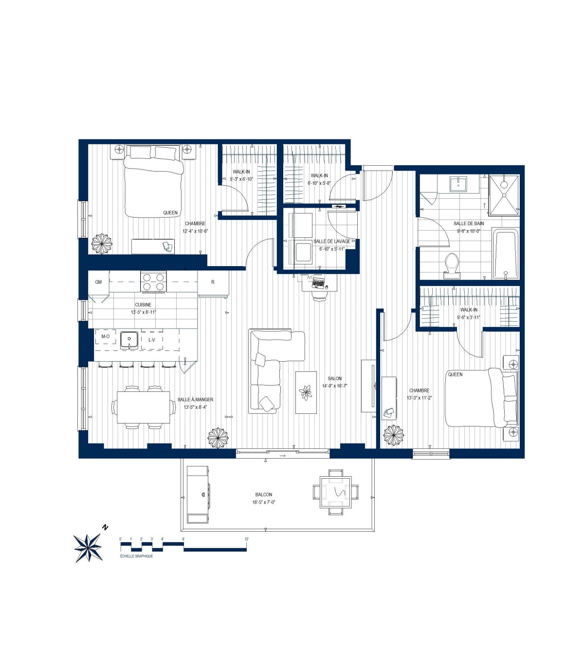 Plan Appartement 406