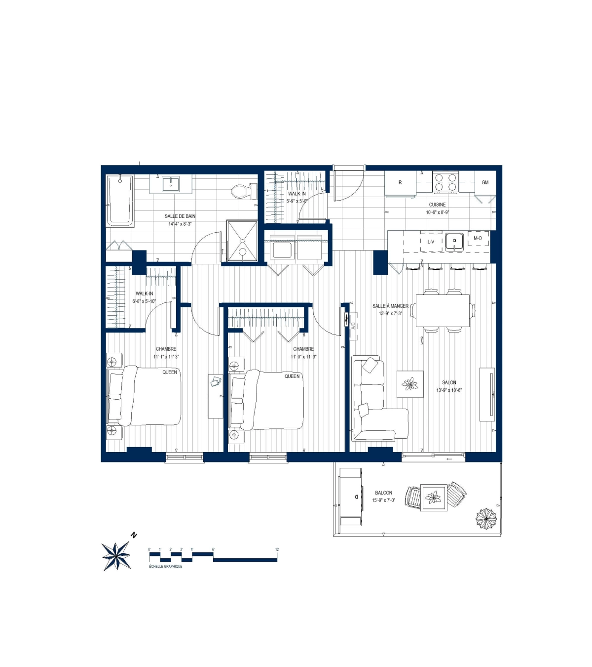 Plan Appartement 407