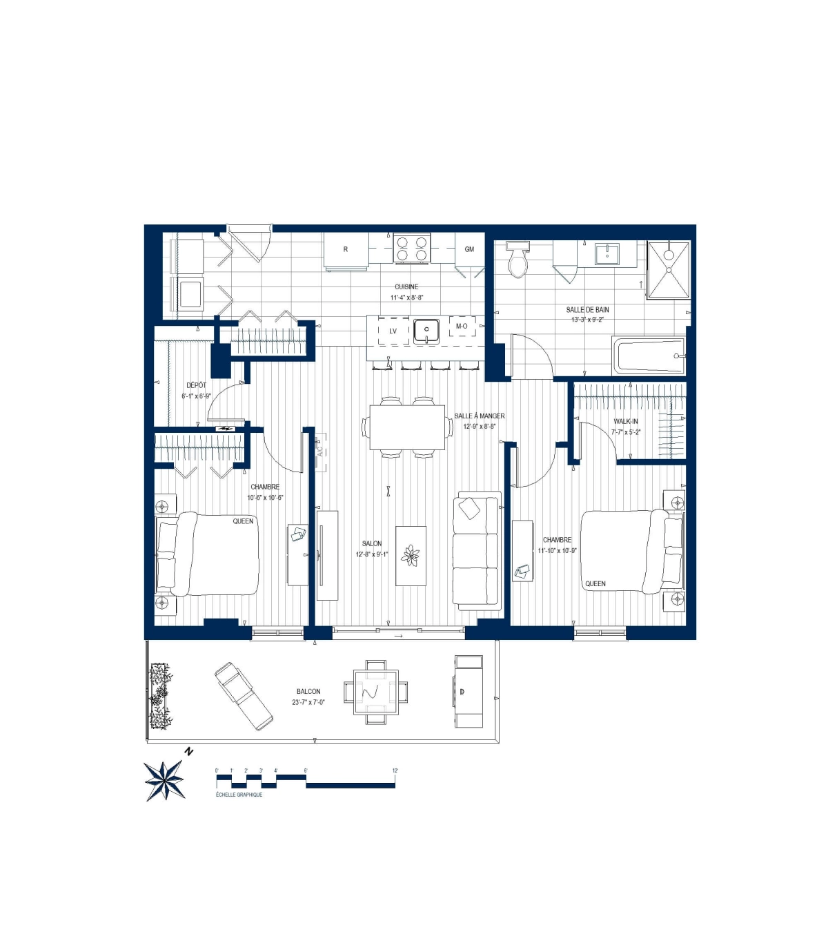 Plan Appartement 409