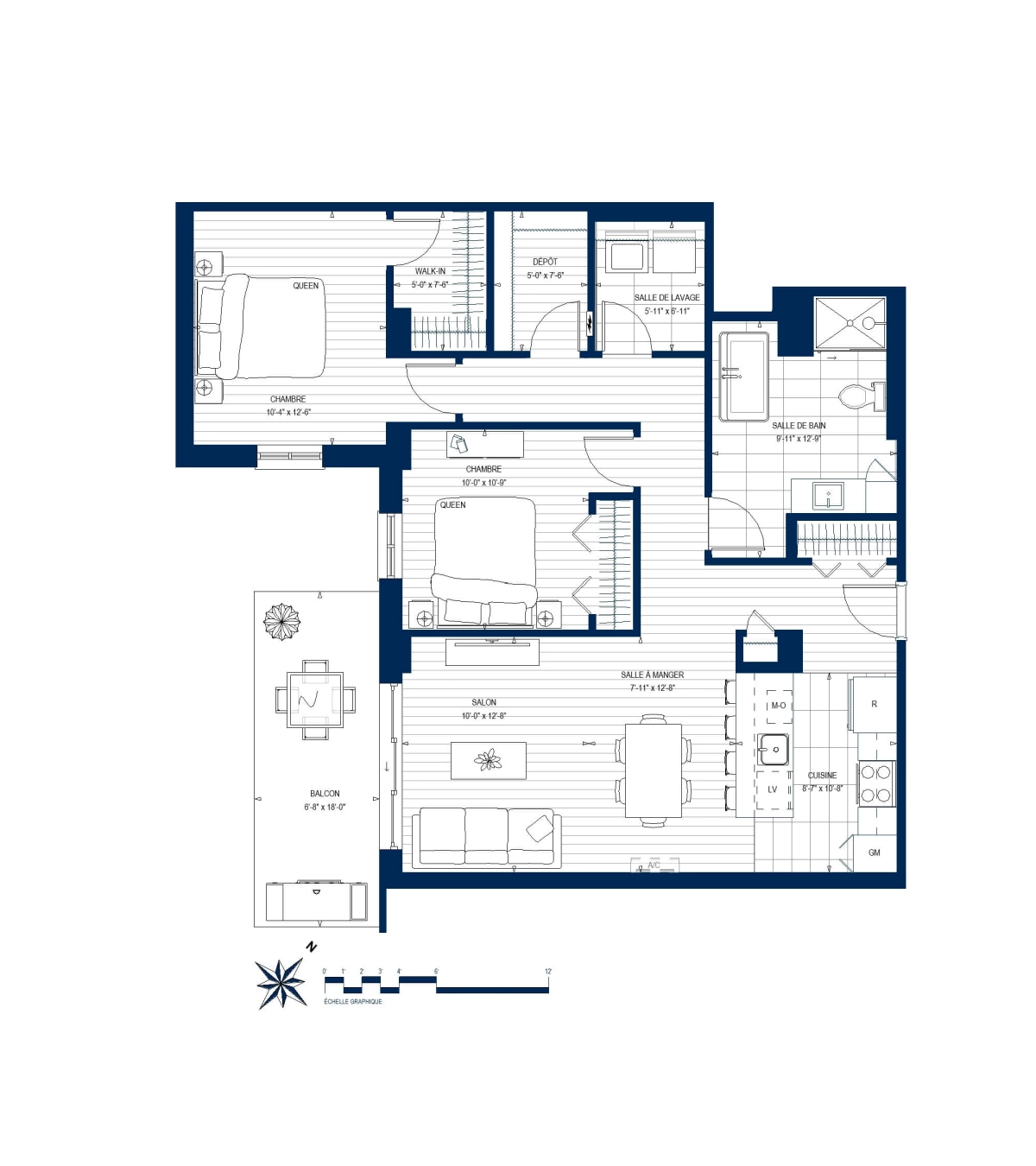 Plan Appartement 102