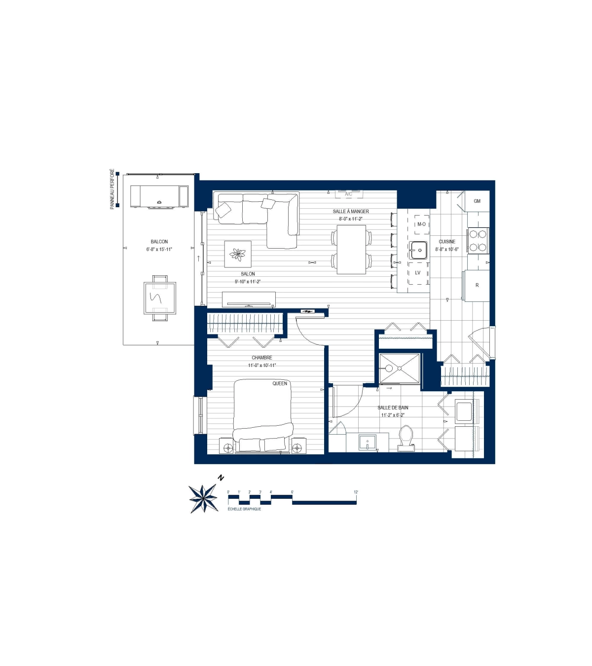 Plan Appartement 104