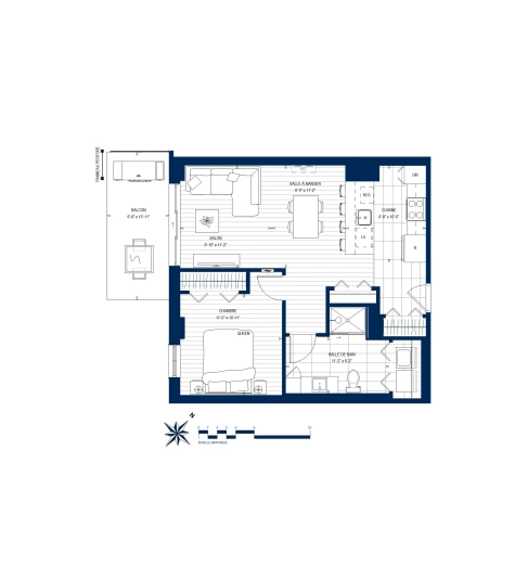 Plan Appartement 104