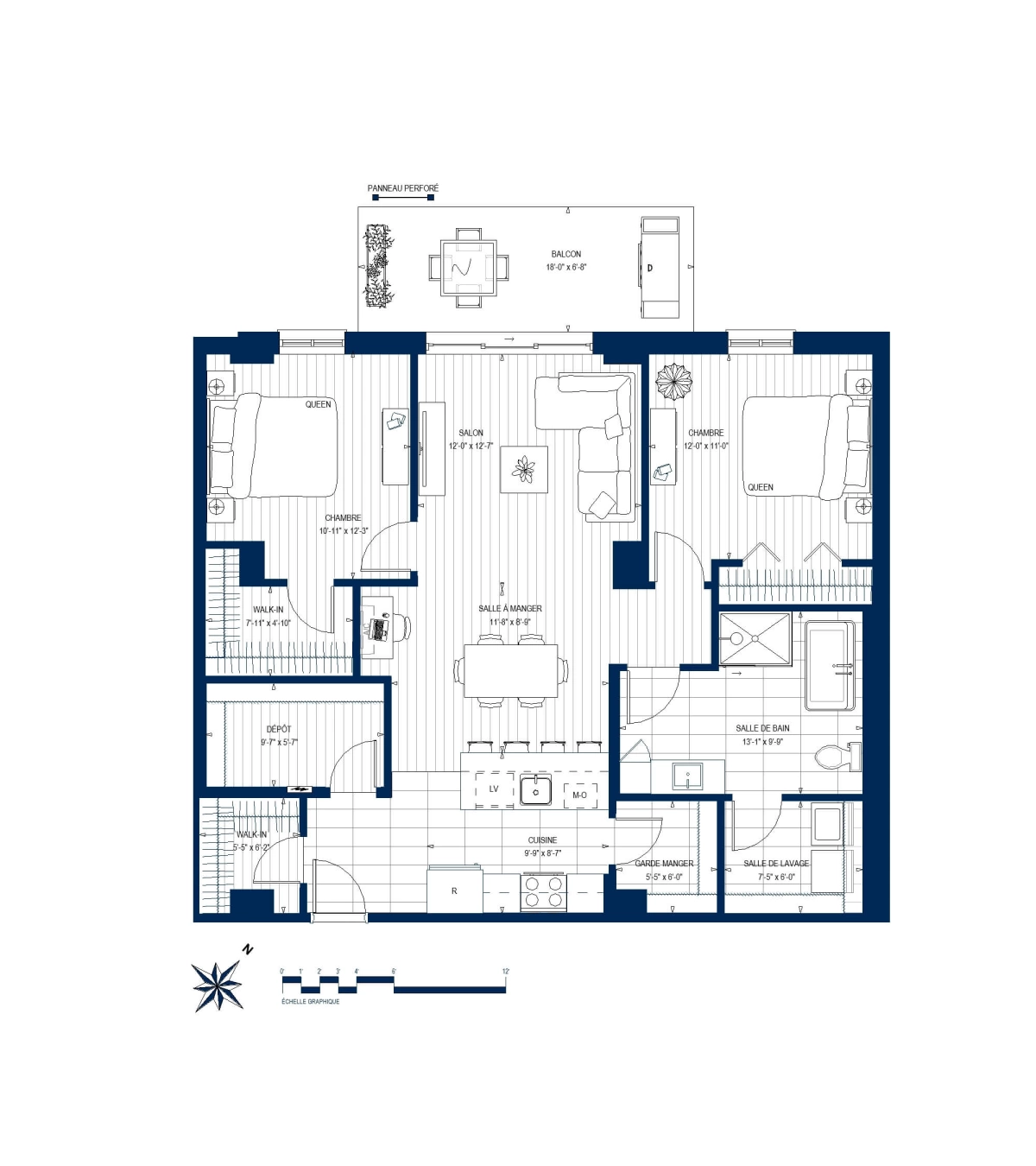 Plan Appartement 113