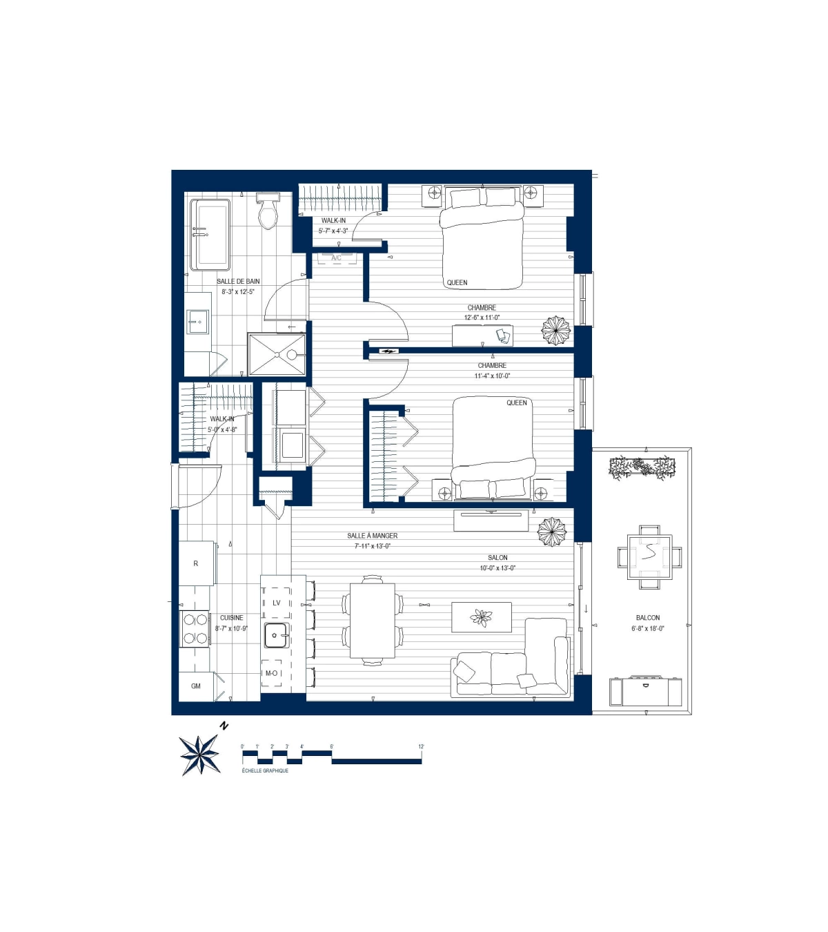 Plan Appartement 407