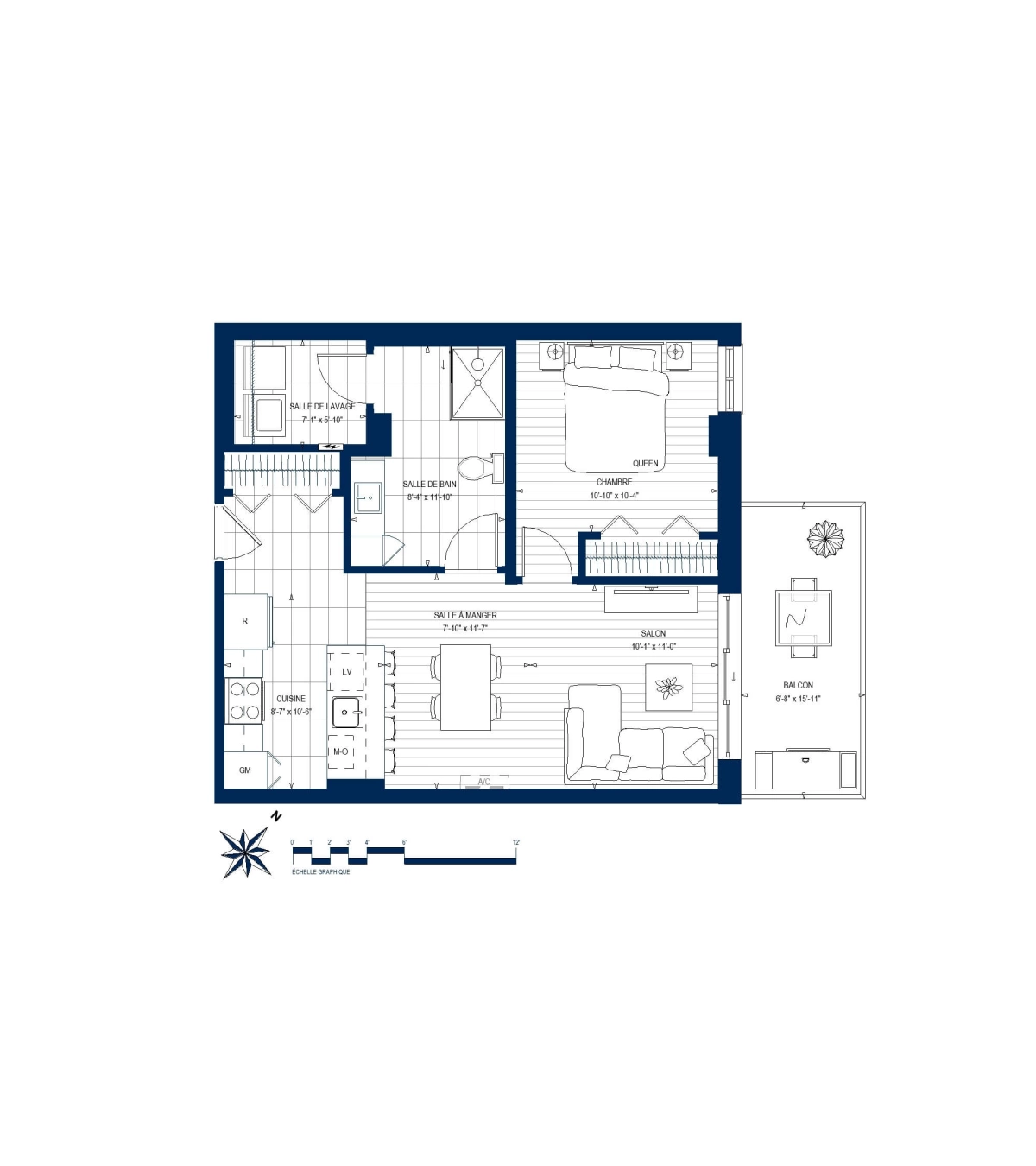 Plan Appartement 208