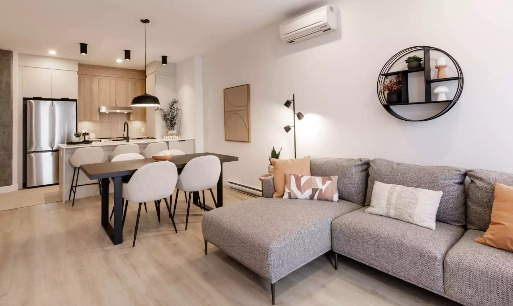 District GC - Phase A - Aire de vie de l'appartement modèle 3 1/2