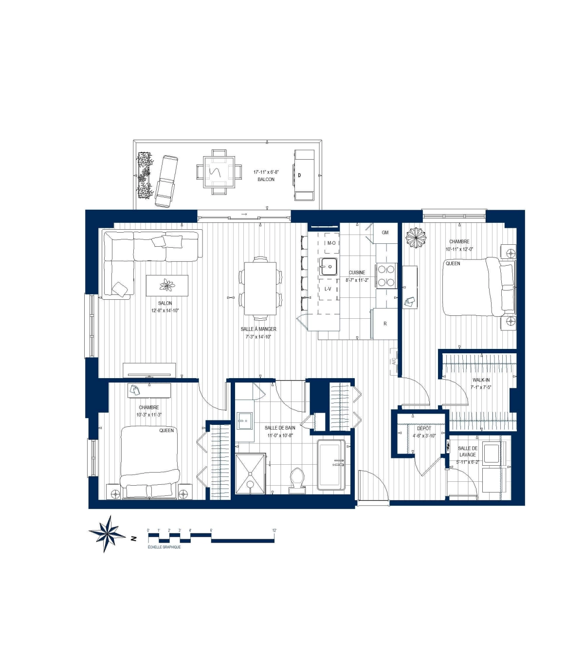 Plan Appartement 519