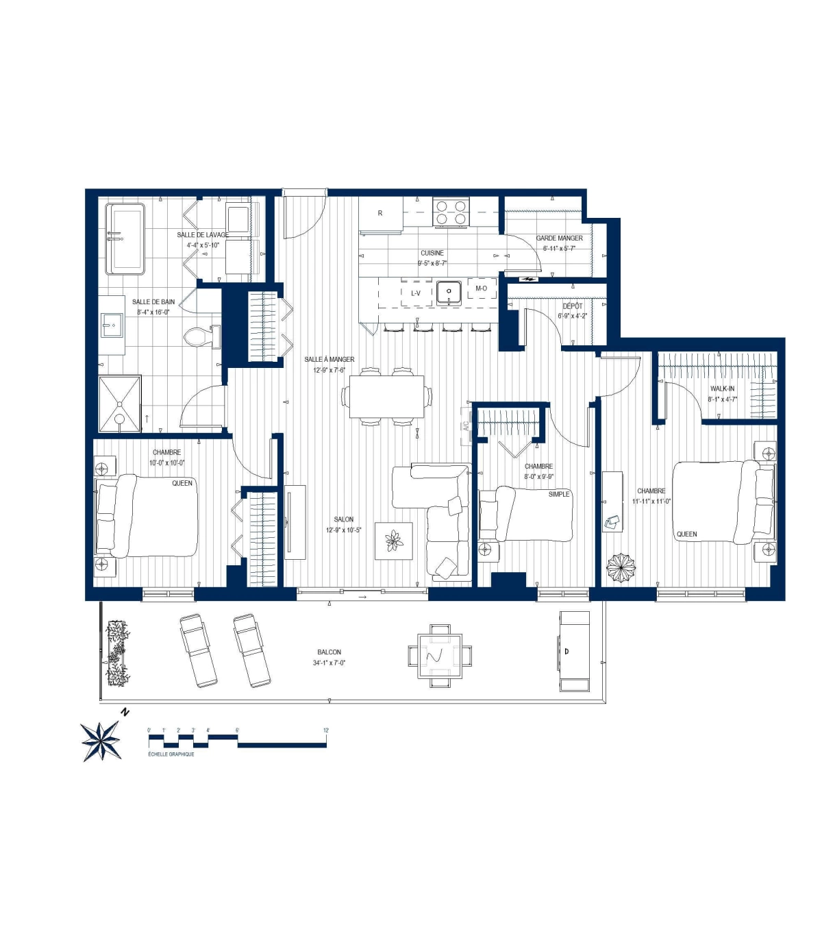 Plan Appartement 523