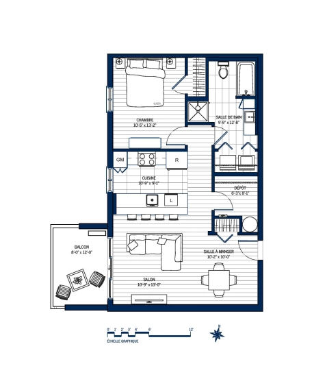Plan Appartement 509