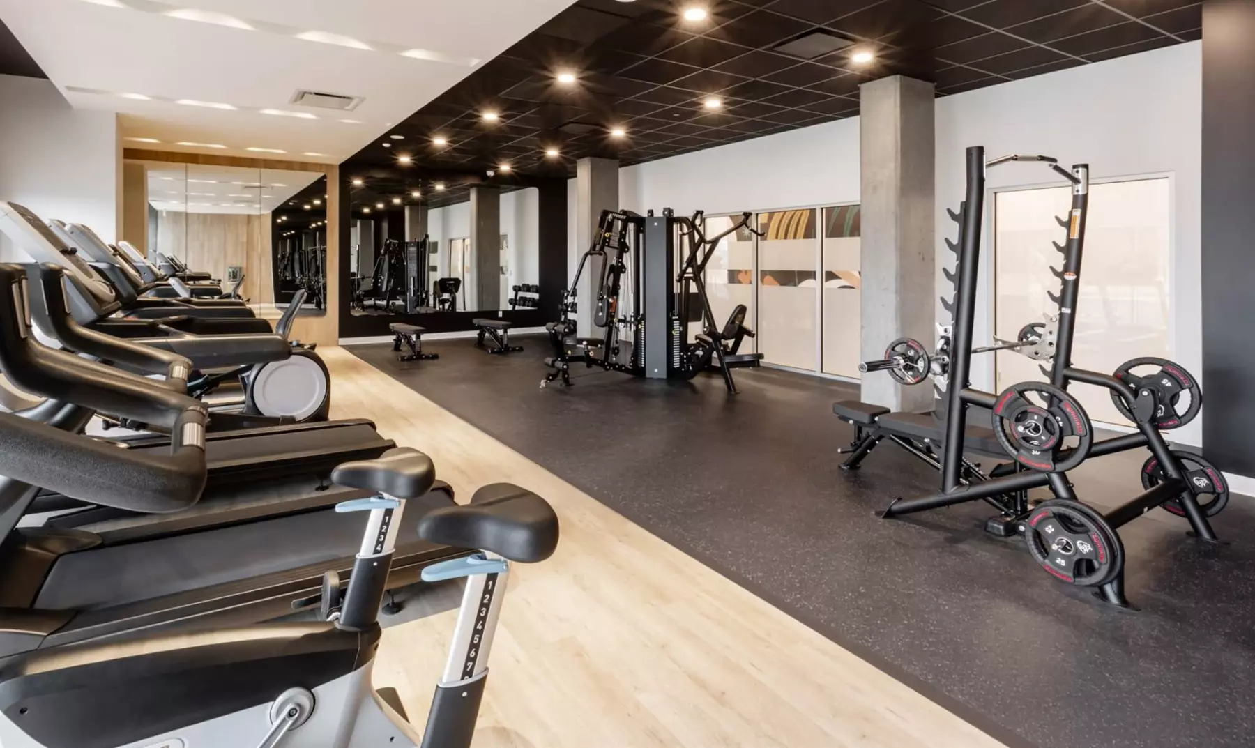 District GC - Salle d'entraînement