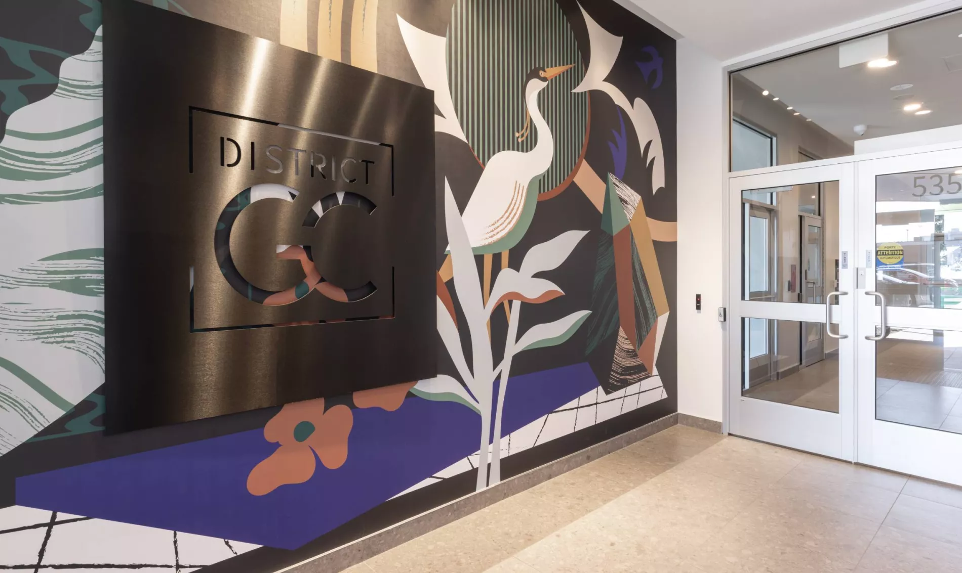 Hall d'entrée District GC