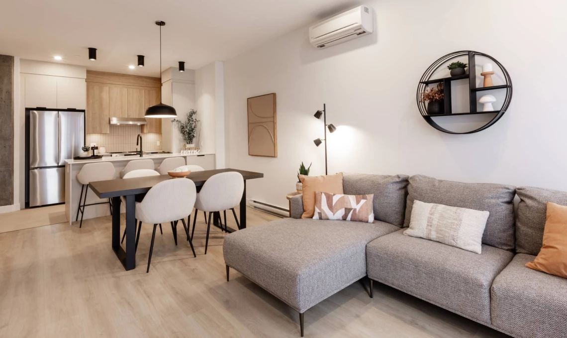 Appartement 3 et demi au District GC