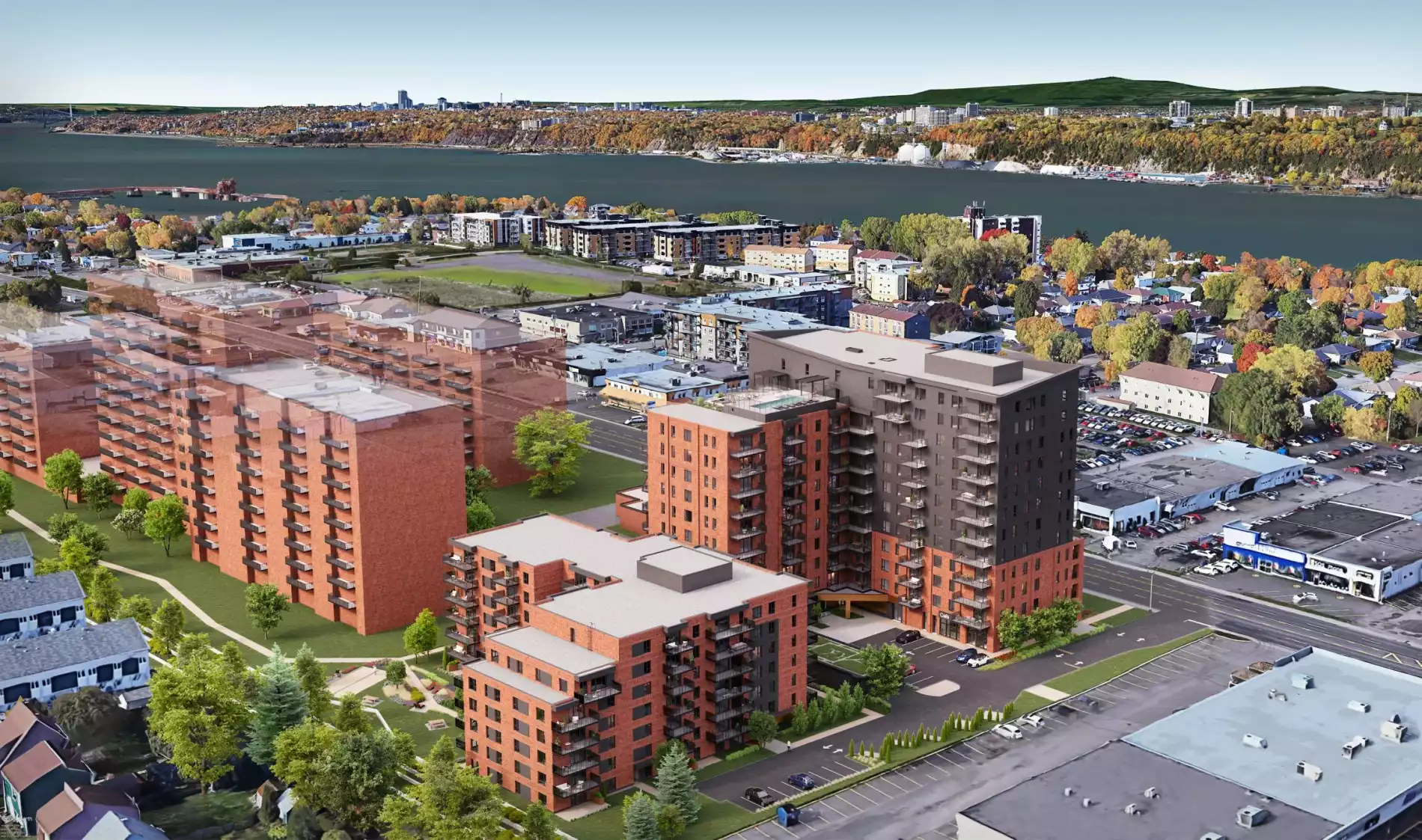 Projet immobilier District GC