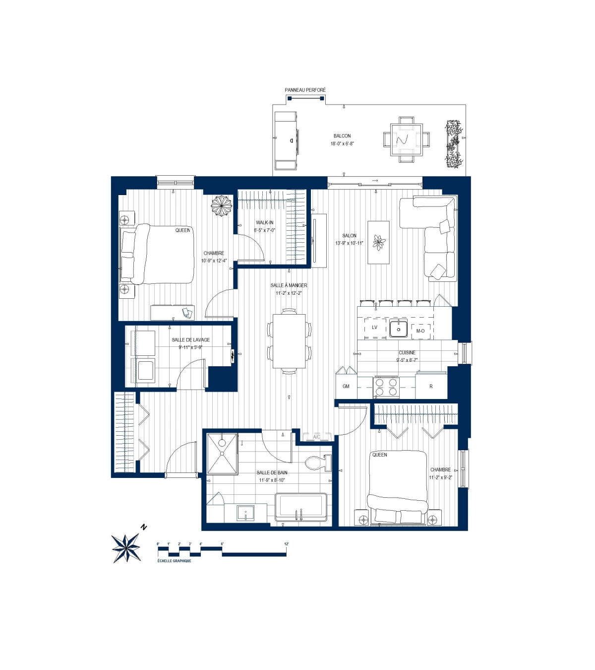 Plan Appartement 104