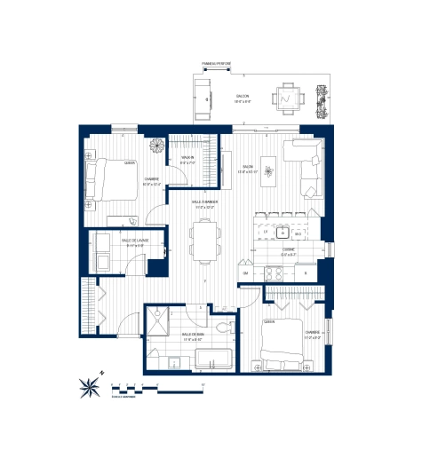 Plan Appartement 104