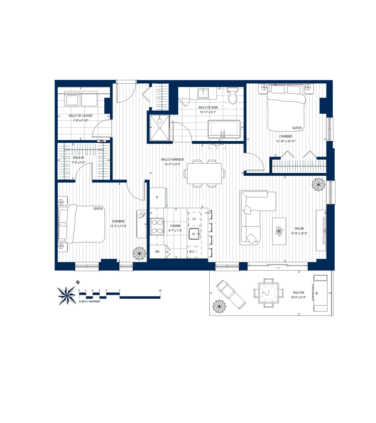 Plan Appartement 105