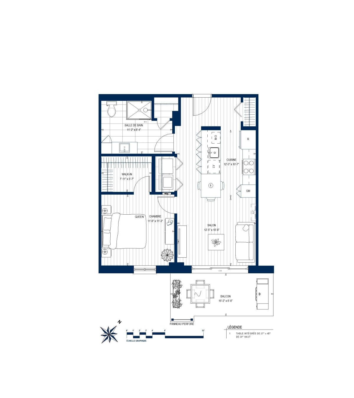 Plan Appartement 106