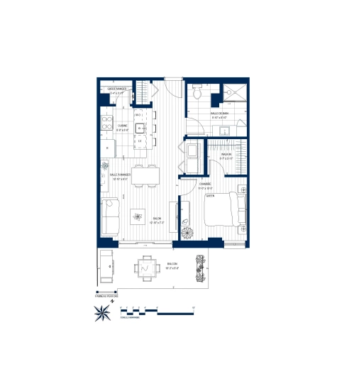 Plan Appartement 107
