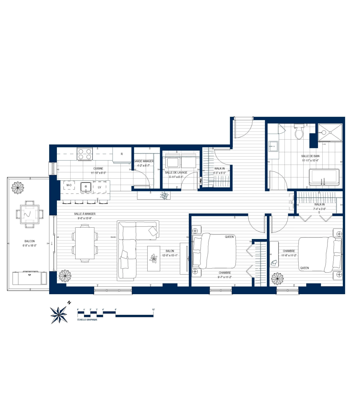 Plan Appartement 110