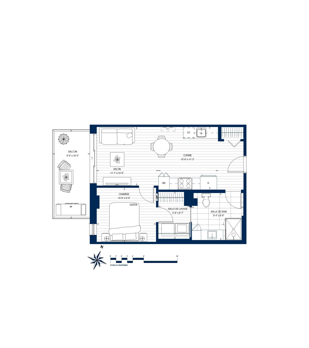 Plan Appartement 114