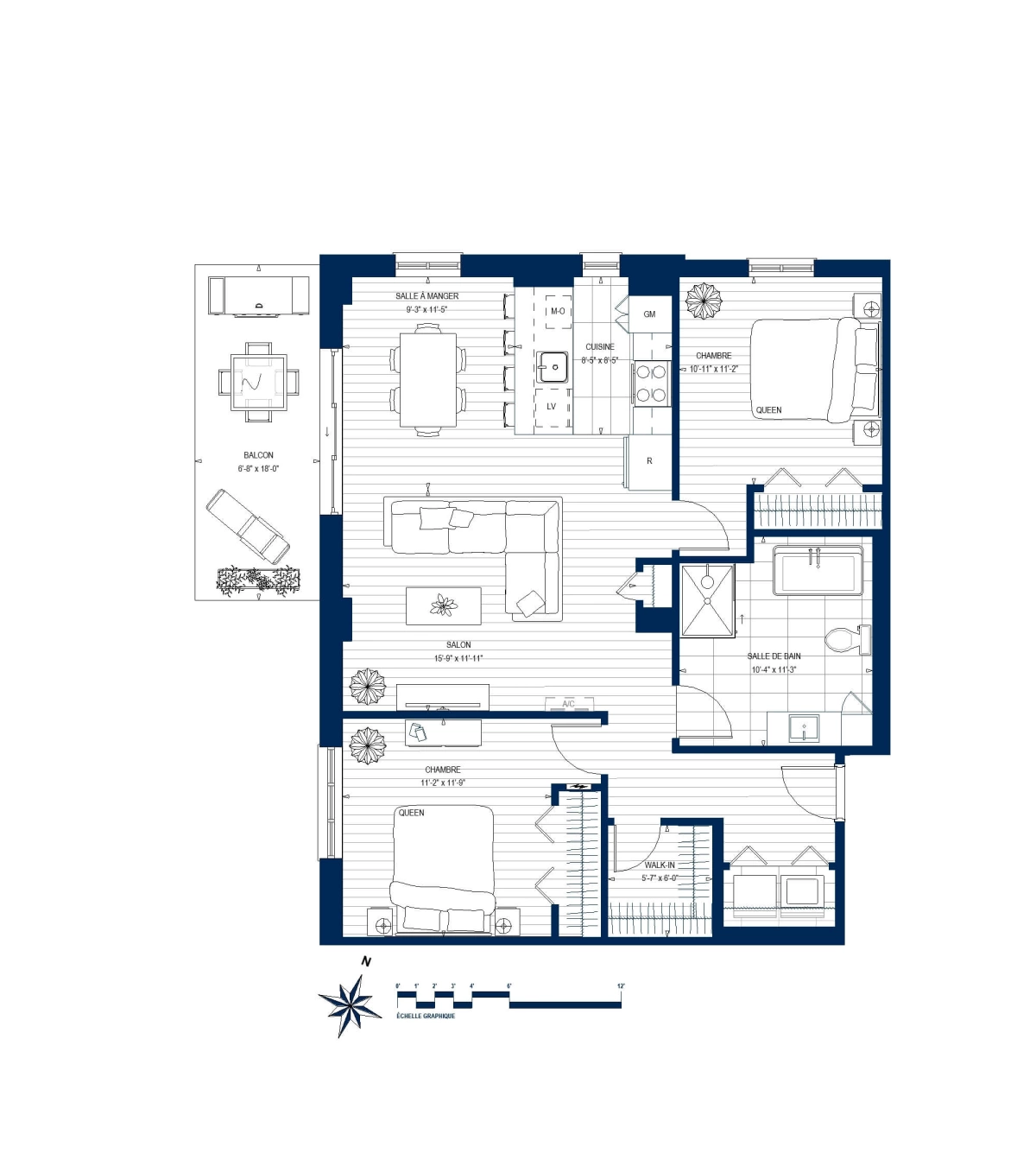 Plan Appartement 116