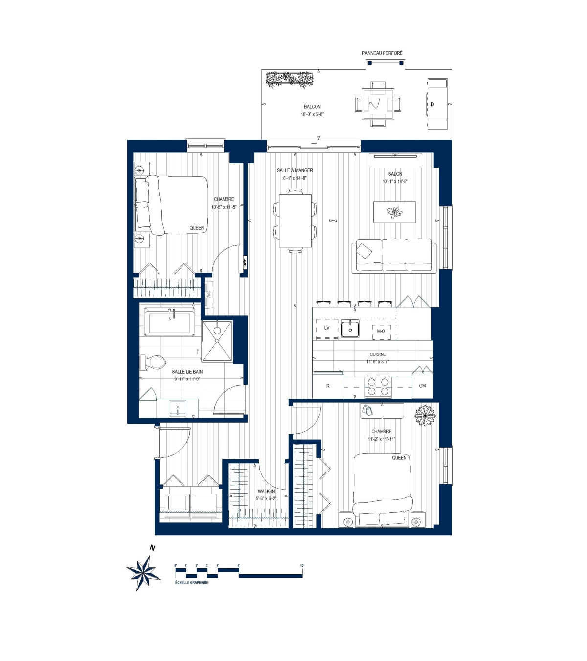 Plan Appartement 117