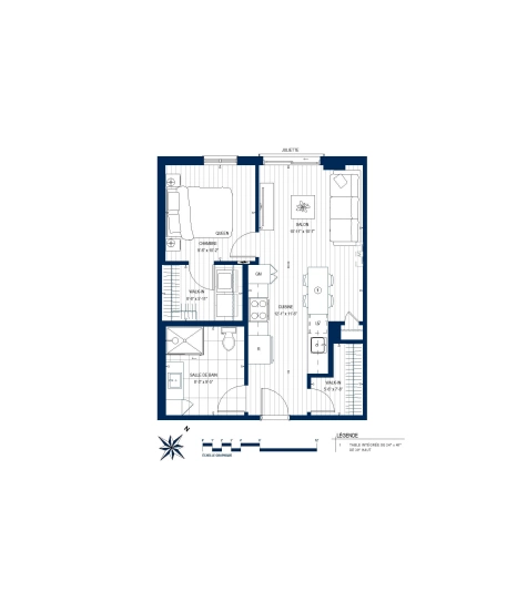 Plan Appartement 201