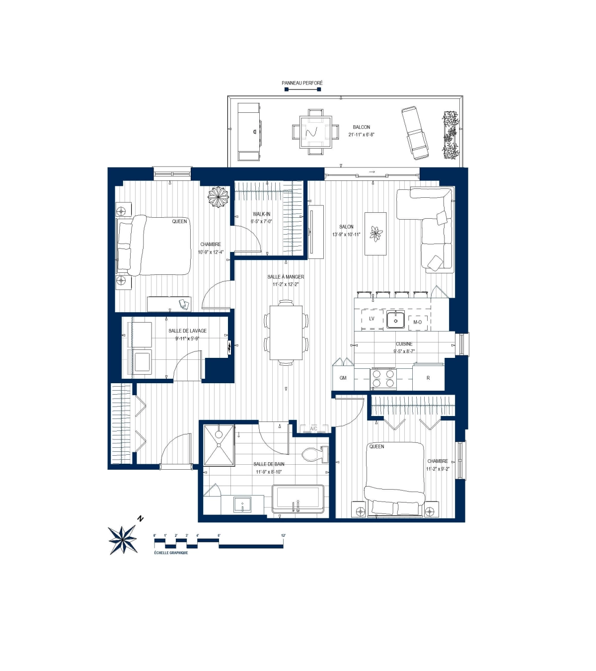 Plan Appartement 204