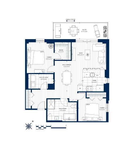 Plan Appartement 204