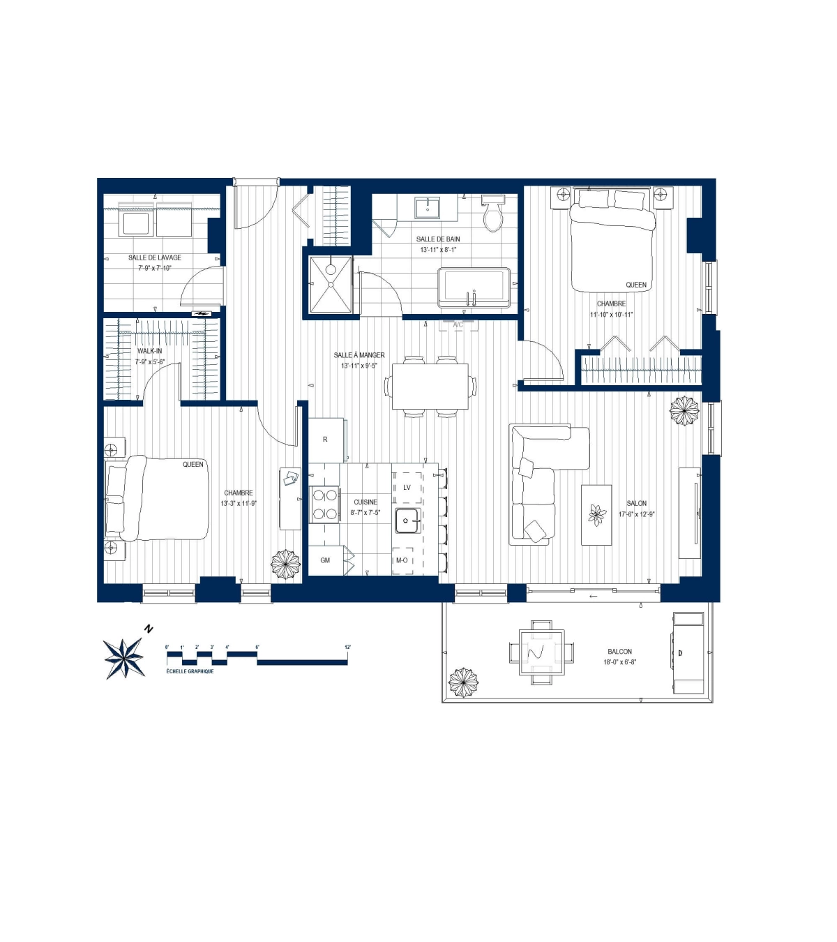 Plan Appartement 305