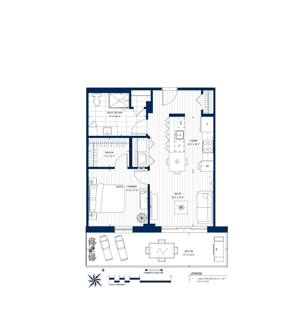 Plan Appartement 206