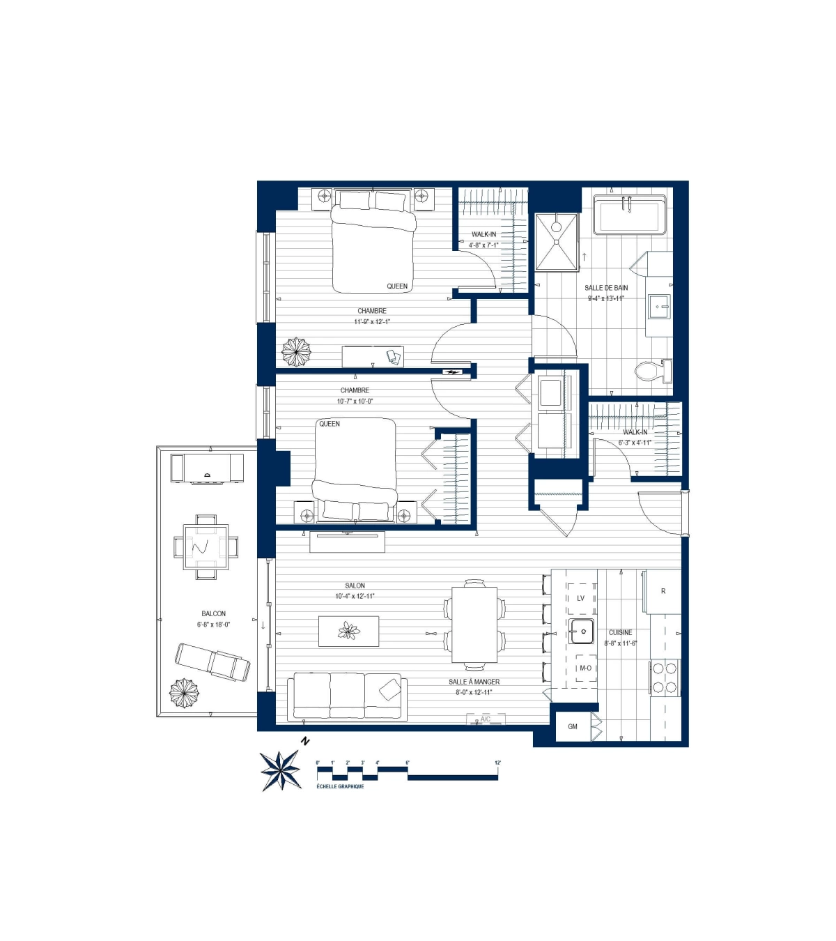 Plan Appartement 410