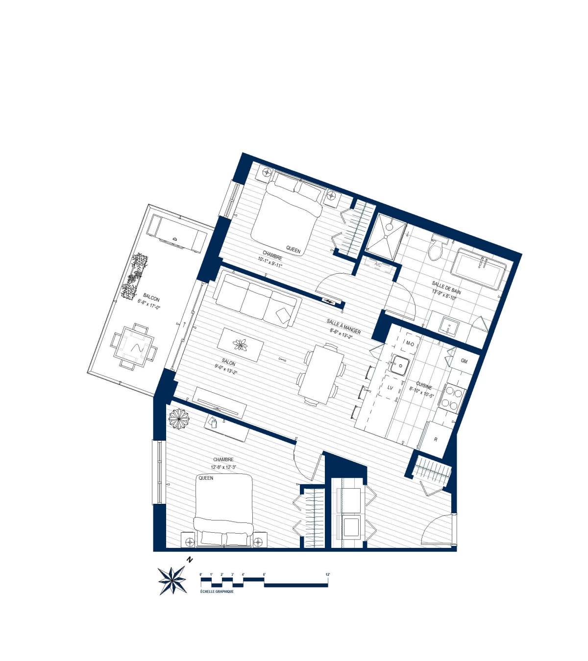 Plan Appartement 212