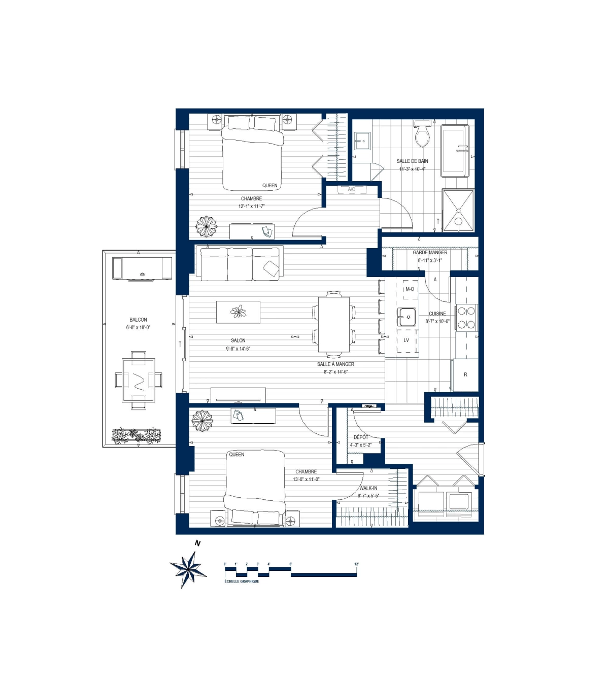 Plan Appartement 213