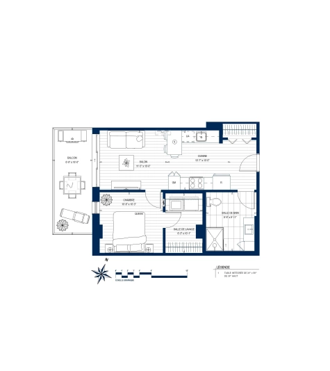 Plan Appartement 413
