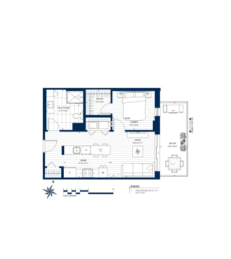 Plan Appartement 217