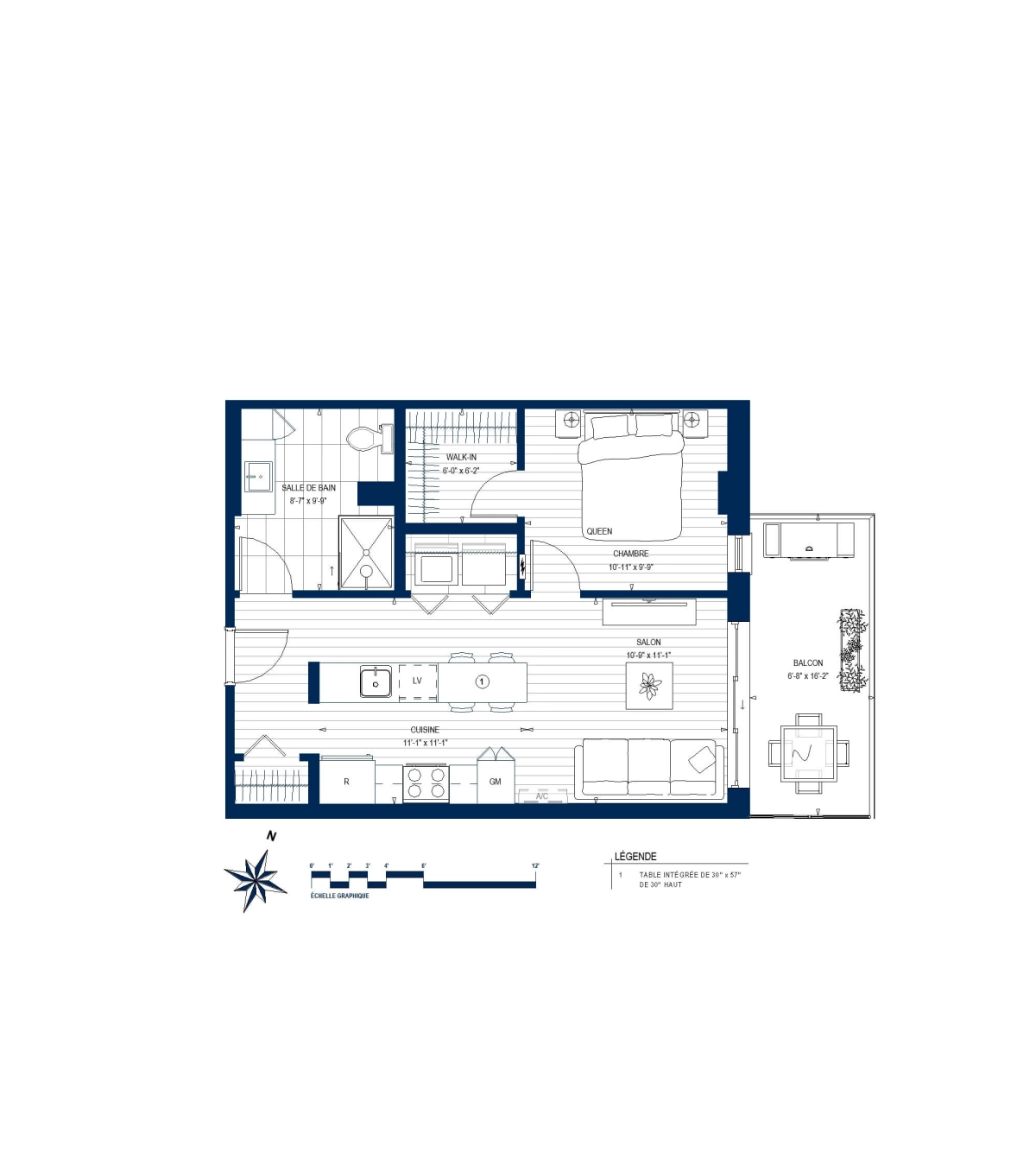 Plan Appartement 417