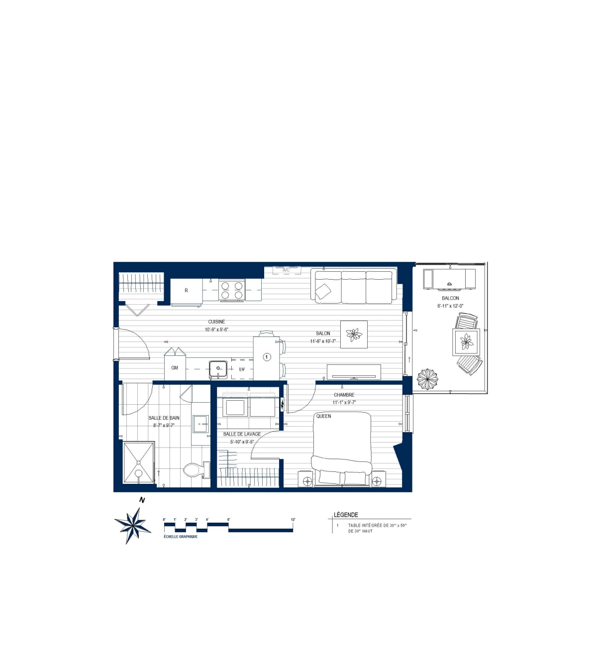 Plan Appartement 418