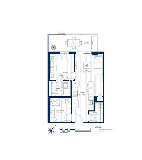 Plan Appartement 301