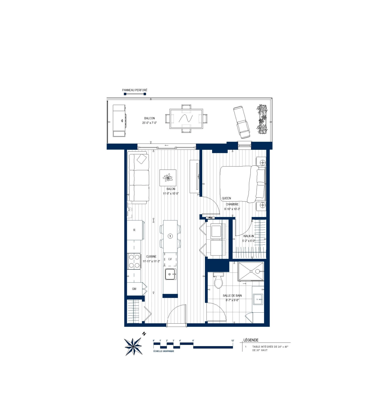 Plan Appartement 302