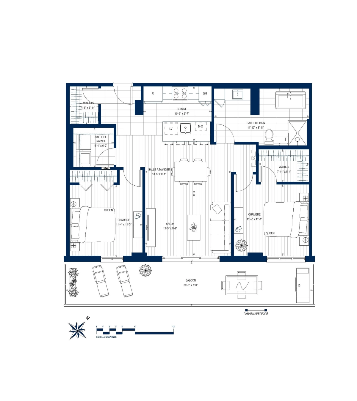 Plan Appartement 307