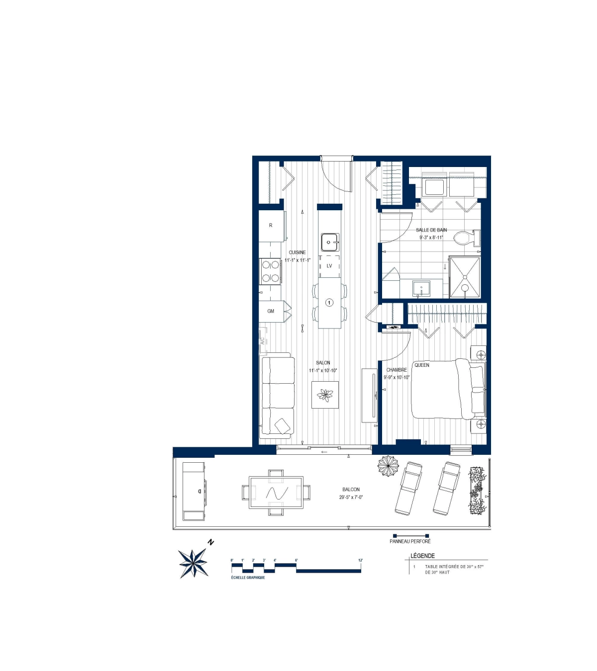Plan Appartement 308
