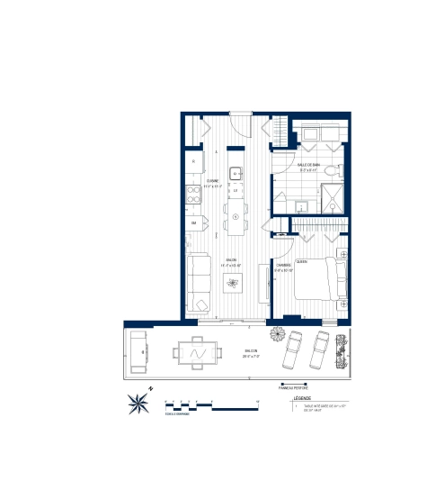 Plan Appartement 308