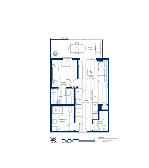 Plan Appartement 401